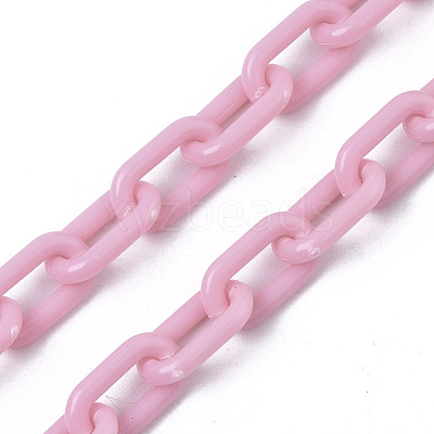 Opaque Acrylic Cable Chains X-SACR-N010-002H-1