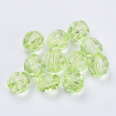 Transparent Acrylic Beads TACR-Q257-10mm-V32-1