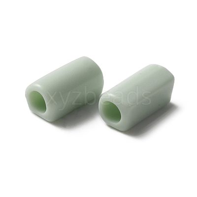 Plastic Hair Rope Tube Buckle KY-TAC0011-02B-1