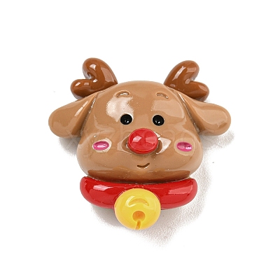 Christmas Theme Opaque Resin Decoden Cabochons CRES-B022-05A-1