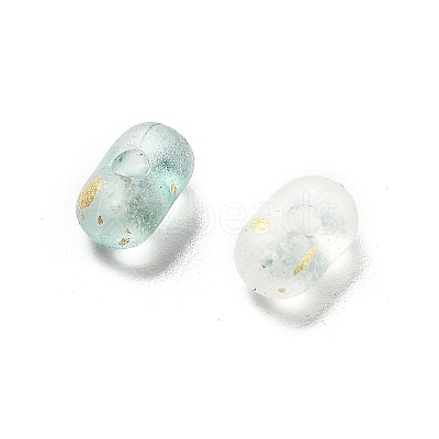Gradient Color Transparent Frosted Acrylic Beads OACR-M023-06H-1