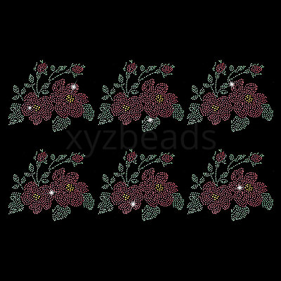 Glass Hotfix Rhinestone FIND-WH0420-94B-1