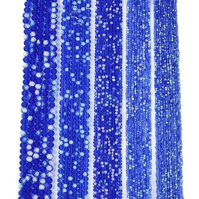 Transparent Glass Beads Strands LS-EGLA-A044-T2mm-MB31-1