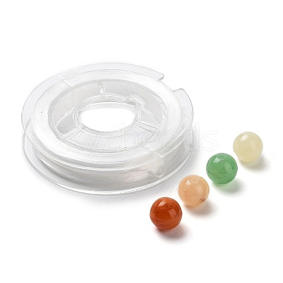 100Pcs Natural White Jade Beads DIY-SZ0004-58L-1