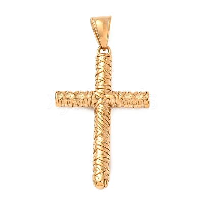 Easter 304 Stainless Steel Pendants STAS-E526-05G-1