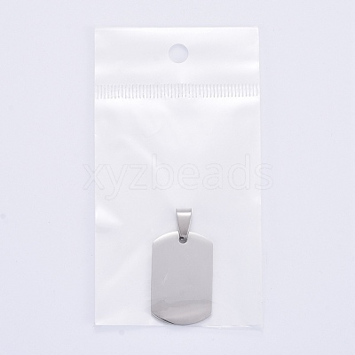 Tarnish Resistant 304 Stainless Steel Big Pendants STAS-I140-19H-S-1