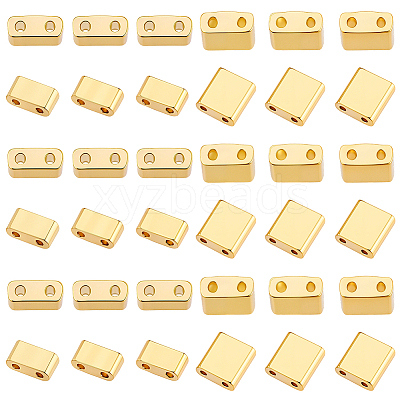 200Pcs 2 Styles Electroplate Glass Seed Beads SEED-BBC0001-01-1
