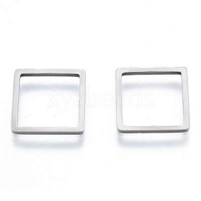 Non-Tarnish 201 Stainless Steel Linking Rings STAS-N090-T01-1-1