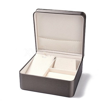 PU Leather Jewelry Set Boxes CON-Z005-02A-1
