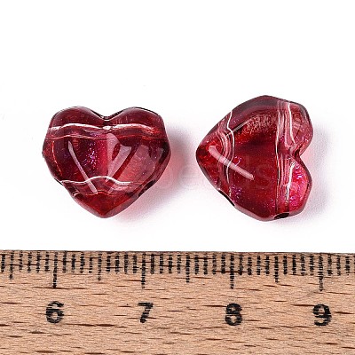 Transparent Glass Beads GLAA-T028-03B-1