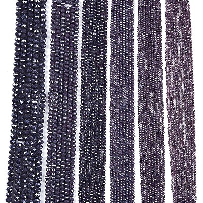 Electroplate Glass Beads Strands EGLA-A044-P4mm-A11-1