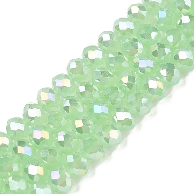 Electroplate Glass Beads Strands LS-EGLA-A044-J6mm-B01-1