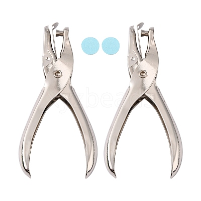 Iron Single Hole Paper Punchs X-TOOL-R089-02-1