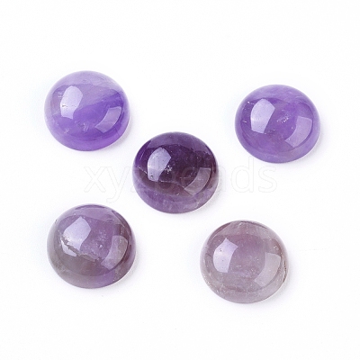 Natural Amethyst Cabochons X-G-L510-12B-02-1