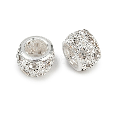 Brass Rhinestone Beads KK-U071-01S-1