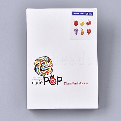 DIY Diamond Painting Stickers Kits For Kids DIY-F051-10-1