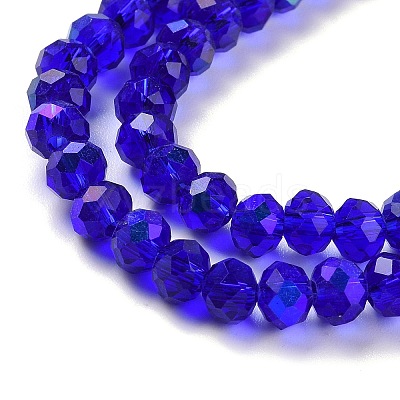 Electroplate Glass Beads Strands EGLA-A034-T4mm-L16-1