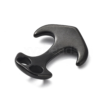 PVD Vacuum Plating 304 Stainless Steel Hook Clasps STAS-G218-19EB-1