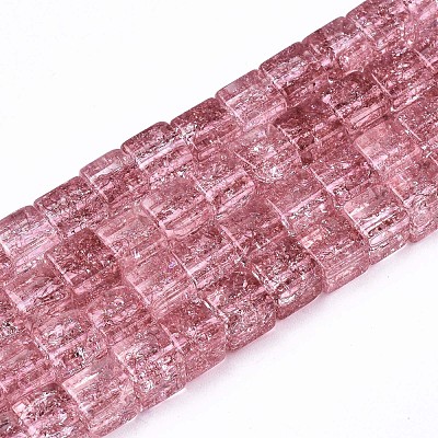 Crackle Glass Beads X-GLAA-S192-005H-1
