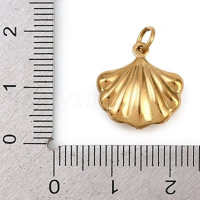 Ocean 304 Stainless Steel Pendants STAS-P407-01A-G-1
