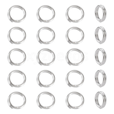 925 Sterling Silver Split Jump Rings STER-TA0001-48D-1
