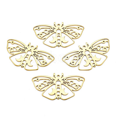 Ion Plating(IP) 201 Stainless Steel Pendants STAS-T063-180G-1