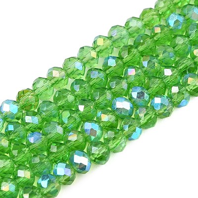 Electroplate Glass Beads Strands LS-EGLA-A044-T3mm-L11-1