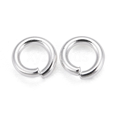 Rack Plating Brass Open Jump Rings KK-O139-18A-S-1