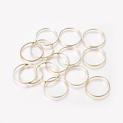 Brass Linking Rings X-EC18722MM-G-1