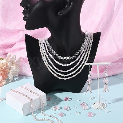 Transparent Glass Beads Set GLAA-YW0004-99-1