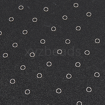 50Pcs 925 Sterling Silver Open Jump Rings STER-BBC0006-18C-1