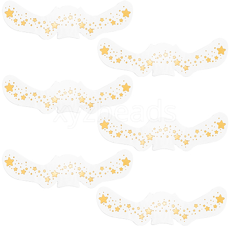 10Pcs Transfer Sticker Proof Removable Temporary Tattoos Stickers DIY-SP0003-65A-07-1