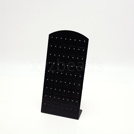 Acrylic Earring Studs Displays. Jewelry Display Rack EDIS-WH0006-01B-WH-1