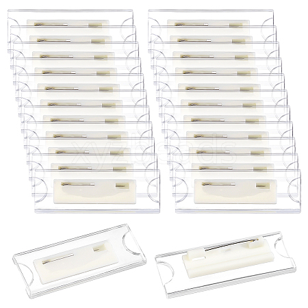 36Pcs Acrylic Brooch Findings JEWB-PH0001-87A-1