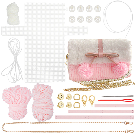 DIY Shoulder Bag Making Kits DIY-WH0504-319B-1