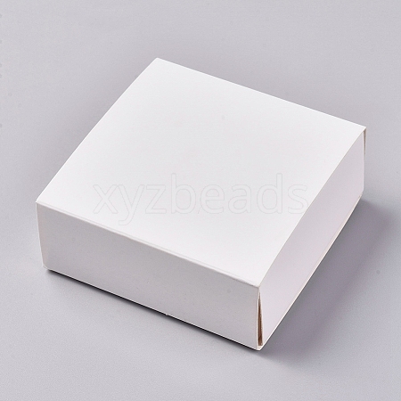 Foldable Paper Drawer Boxes LS-CON-WH0069-66-1