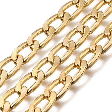 Aluminium Curb Chains CHA-F004-02G-01-1