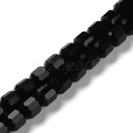 Opaque Glass Beads Strands GLAA-G112-03A-1