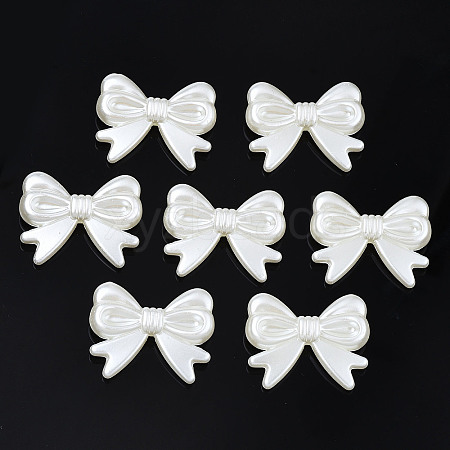 ABS Plastic Imitation Pearl Beads LS-KY-T023-030-1