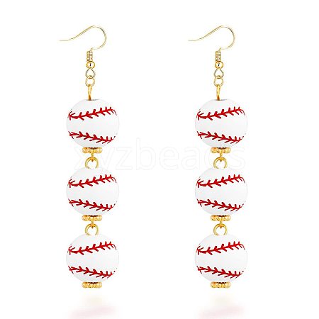 Alloy Enamel Dangle Earrings FS-WG4E48D-06-1