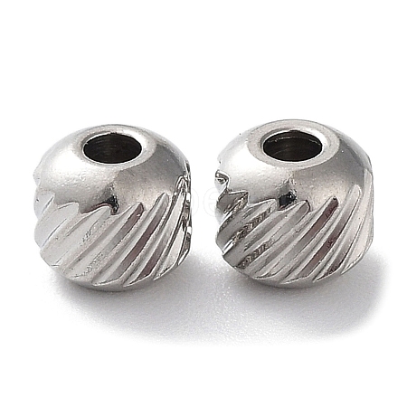 Non-Tarnish 201 Stainless Steel Spacer Beads STAS-K259-14B-P-1