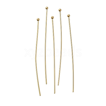 Brass Ball Head Pins KK-H502-03F-G-1