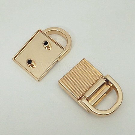 Zinc Alloy Bag Suspension Clasps FIND-WH0036-92LG-1
