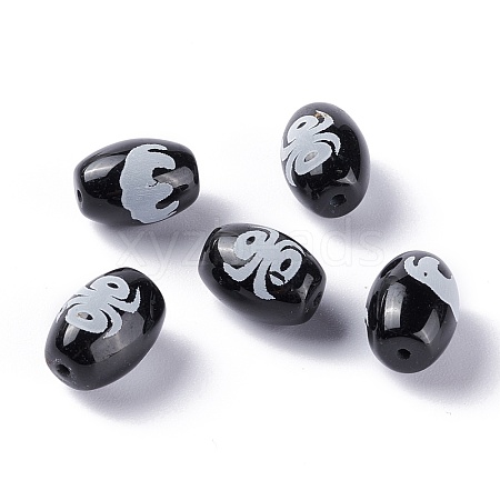 Tibetan Style dZi Beads TDZI-Z001-05-1