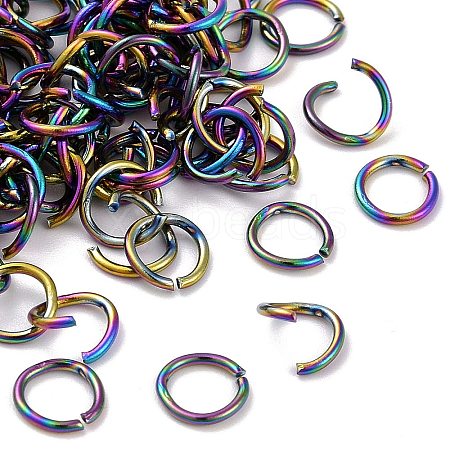 304 Stainless Steel Open Jump Rings A-STAS-E475-01E-1