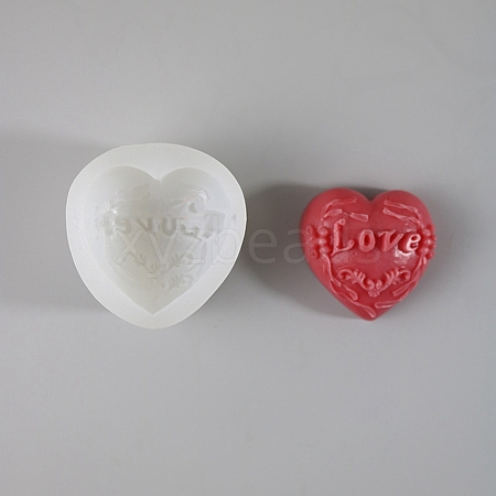 Valentine's Day Heart & Rose DIY Silicone Molds SIL-Z008-02B-1