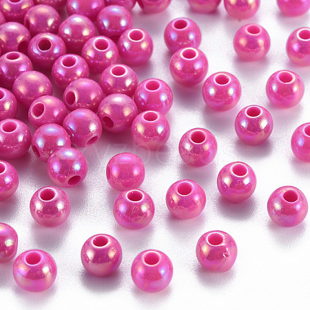 Opaque Acrylic Beads MACR-S370-D6mm-A13-1