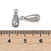 304 Stainless Steel Pendants STAS-K252-03P-3