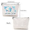 Polycotton Custom Canvas Storage Bags ABAG-WH0029-076-2