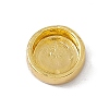 Real 18K Gold Plated Brass Enamel Beads LS-KK-F814-04G-04-2